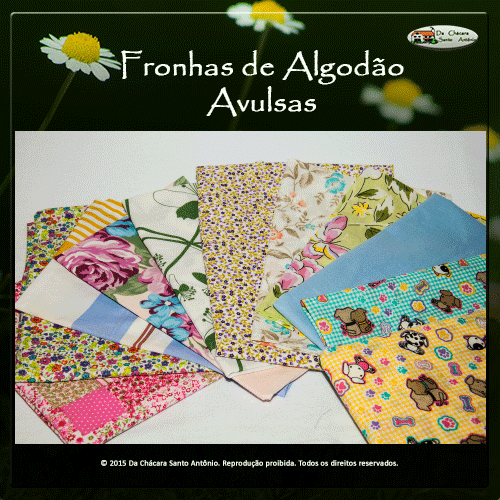 Fronhas de Algodao